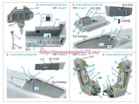 QD48513   3D Декаль интерьера для МиГ-35 (HobbyBoss) (attach3 82858)