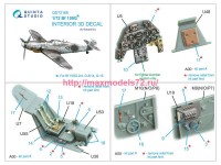 QD72169   3D Декаль интерьера для Bf 109G (Eduard) (attach3 82740)