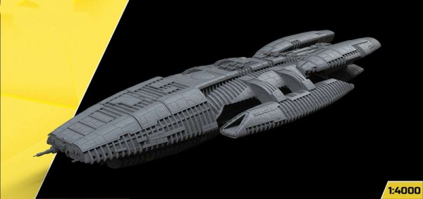 AMA400002   Звёздный крейсер «Галактика»   1/4000   ,   AMA400002 Battlestar Galactica 1/4000 (thumb88014)