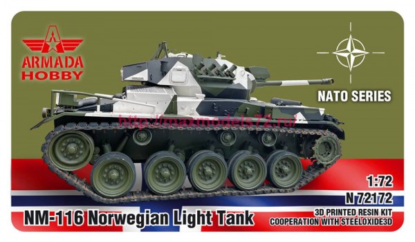 AMN72172   NM-116 Norwegian light tank (thumb82470)