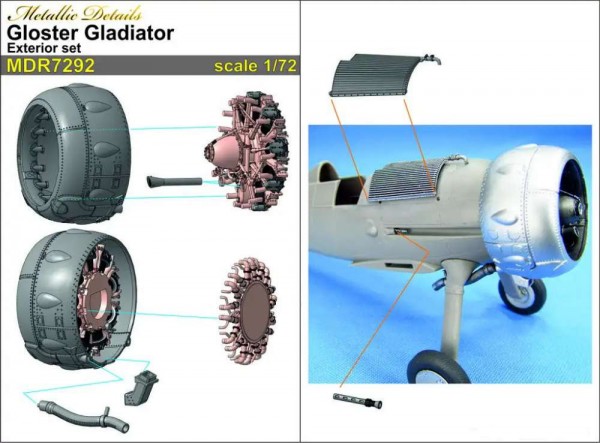 MDR7292   Gloster Gladiator. Exterior (thumb84451)