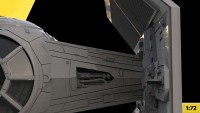 AMA72465   Истребитель Дарта Вейдера TIE Advanced    1/72 (attach9 89033)