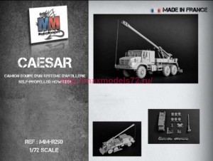 MM-R250   CAESAR 6x6 French 155mm self-propelled howitzer 1/72 (thumb85369)