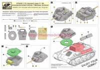 SGK72006 1:72 Легкий танк Т-80, конверсионный набор (Прямая печать) (attach4 84722)