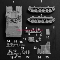 MM-R251   NAMER TROPHY with anti-drone cage Isreli 1/72 (attach3 85374)