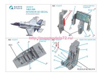 QD48479   3D Декаль интерьера кабины F-35A (Kitty Hawk/Zimi Model) (attach3 85088)