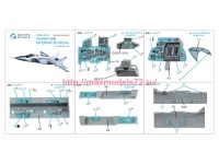 QDS-48505   3D Декаль интерьера кабины МиГ-31БМ (Hobby Boss) (малая версия) (attach3 85193)