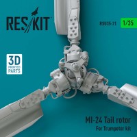 RSU35-0021   Mi-24 tail rotor for Trumpeter kit (3D printed) (1/35) (attach1 83550)