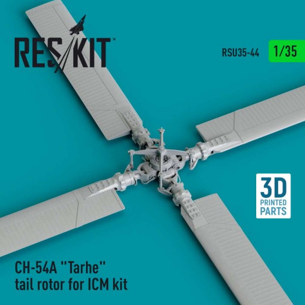 RSU35-0044   CH-54A "Tarhe" tail rotor for ICM kit (3D Printed) (1/35) (thumb83553)