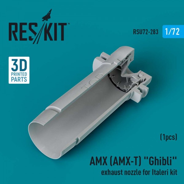 RSU72-0283   AMX (AMX-T) «Ghibli» exhaust nozzle for Italeri kit (3D Printed) (1/72) (thumb83998)