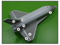 AMA144167   Маска окрасочная Буран для выкраски черных элементов и шасси  1/144 (attach2 85497)