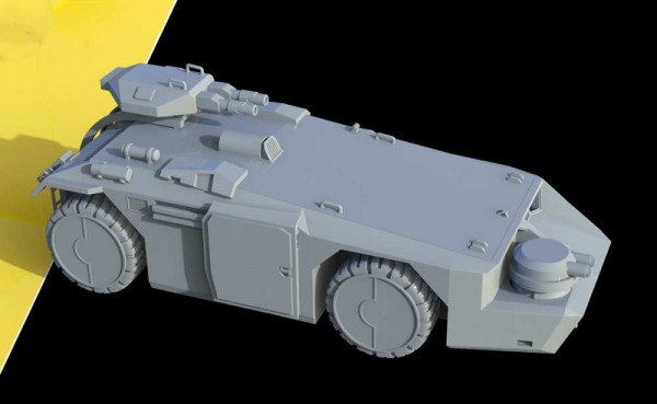 AMA72479   Бронетранспортер M577 APC из фильма «Чужие» (Aliens)  1/72   AMA72479 APC M577 Armored Personnel Carrier from Aliens 1/72 (thumb90229)