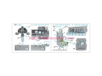 QD72186   3D Декаль интерьера кабины F-15C Early/J Early (Fine Molds) (attach3 86138)