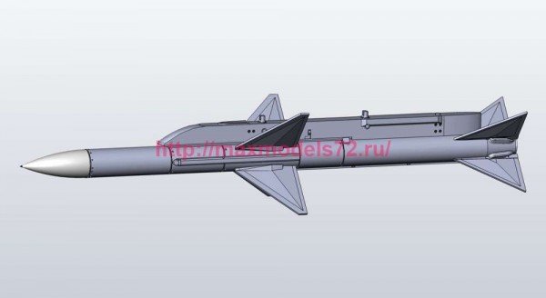 KMR48048   Ракета Rb71 SkyFlash + Viggen launcher 2 шт. комплект (thumb86842)