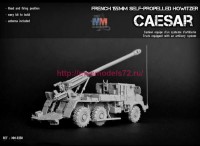 MM-R250   CAESAR 6×6 French 155mm self-propelled howitzer 1/72 (attach1 85369)