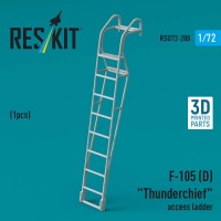 RSU72-0288   F-105D «Thunderchief» access ladder (1 pcs) (3D Printed) (1/72) (attach1 84992)