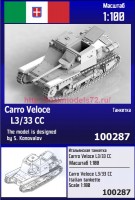 ZebZ100287   Итальянская танкетка Carro Veloce L3/33 CC (thumb85922)