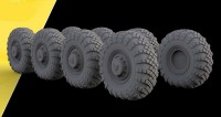 AMA72443   Миниатюра Колеса под нагрузкой для КЗКТ     1/72   ,   AMA72443 On Load Wheel Thumbnail for KZKT 1/72 (attach4 87996)