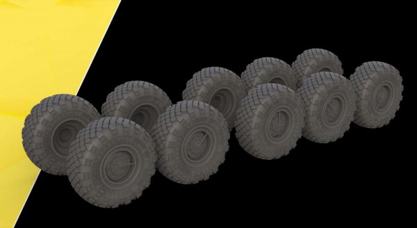 AMA72460   Высокодетализированные колеса под нагрузкой c-500    1/72   ,   AMA72460 Highly detailed wheels under load c-500 1/72 (thumb87891)