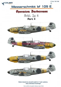 CD72132   Bf-109 E (Schl)/LG 2  (Operation Barbarossa) Part II (thumb88980)
