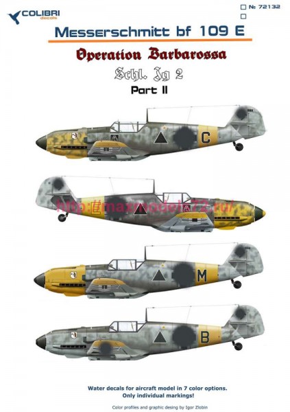 CD72132 Bf-109 E (Schl)/LG 2 (Operation Barbarossa) Part II (thumb88980)