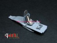 RS48099   ЛаГГ-3 Кресло пилота с бронеспинкой и ремнями из 3D-декали (attach4 88966)