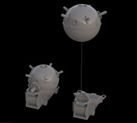 AMA72473  Мина морская советская  1/72 (attach3 87861)