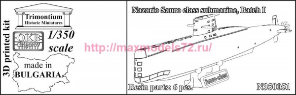 OKBN350051   Nazario Sauro class submarine, Batch I (thumb90764)