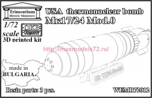 OKBWEMR72012   USA  thermonuclear bomb Мк17/24 Mod.0 (thumb90696)
