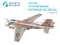 QD72096   3D Декаль интерьера кабины A-6E Intruder (Fujimi) (thumb89243)
