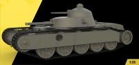 AMA35938   Советский средний танк Гротте ТГ-1     1/35   ,   AMA35938 Soviet medium tank Grotte TG-1 1/35 (attach2 87881)
