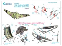 QD32253   3D Декаль интерьера кабины Horten Ho 229A (Takom) (attach3 89595)
