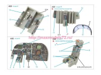 QD72144   3D Декаль интерьера кабины A-6E TRAM Intruder (Trumpeter) (attach3 89253)