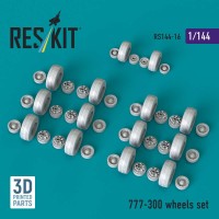 RS144-0016   777-300 wheels set (3D printed) (attach2 88674)