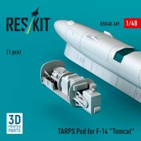 RSU48-0369   TARPS pod for F-14 «Tomcat» (1 pcs) (3D printed) (1/48) (attach2 88351)