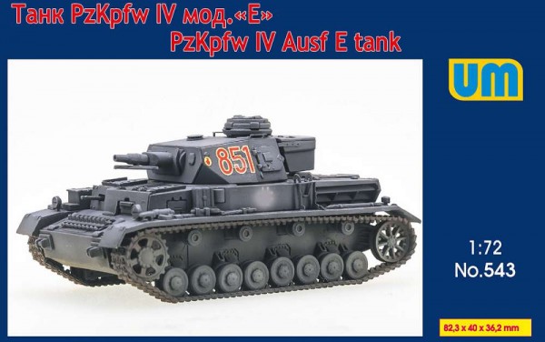 UM543   Tank Panzer IV Ausf E (thumb88029)