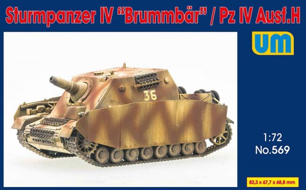 UM569   Sturmpanzer IV "Brummbar" /Pz Kpfw IV Ausf.H (thumb88032)