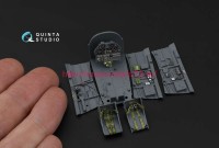 QD48587   3D Декаль интерьера кабины P-40E Warhawk (Eduard) (attach2 89479)
