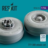 RS144-0016   777-300 wheels set (3D printed) (attach1 88674)