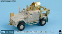 TetraME-72032   1/72 US M1240 M-ATV MRAP Detail-up Set (for Trumpeter) (attach1 88071)
