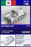 ZebZ100309   Итальянская танкетка Carro Veloce L3/38 (thumb88908)