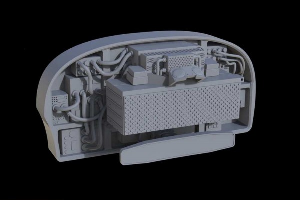 AMA48338   РЛС В006 «Резец» для Ка-52М  1/48   AMA48338 radar V006 "Rezets" for Ka-52M 1/48 (thumb90251)