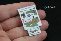 QD72210   3D Декаль интерьера кабины Bristol Blenheim Mk.I (Airfix) (attach1 89307)