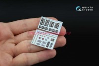 QDS-35139   3D Декаль интерьера кабины Land Rover 88 series II family (AK Interactive) (малая версия) (attach1 89640)