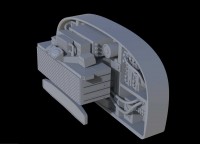AMA48338   РЛС В006 «Резец» для Ка-52М  1/48   AMA48338 radar V006 «Rezets» for Ka-52M 1/48 (attach2 90251)