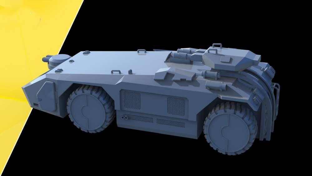 AMA72479   Бронетранспортер M577 APC из фильма «Чужие» (Aliens)  1/72   AMA72479 APC M577 Armored Personnel Carrier from Aliens 1/72 (attach1 90229)